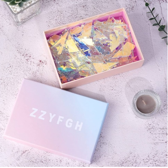 Unique Impossible Jigsaw Puzzle 141pcs Broken Color Changing Iridescent Acrylic - Picture 11 of 16